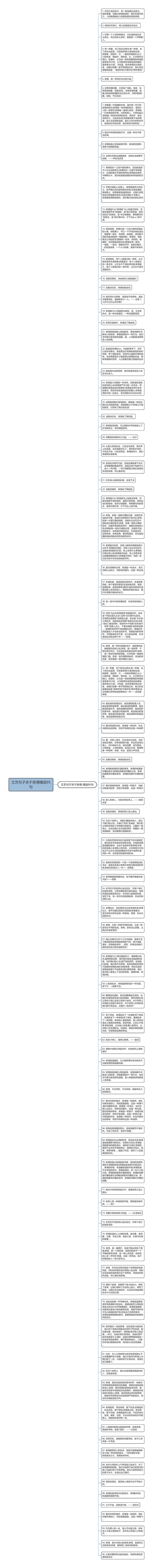 文艺句子关于亲情精选95句思维导图