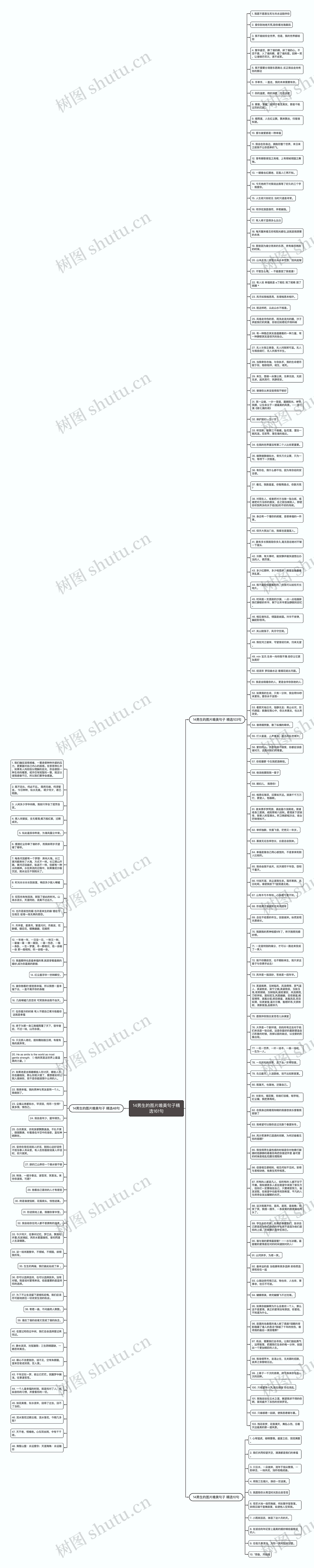 14男生的图片唯美句子精选161句思维导图