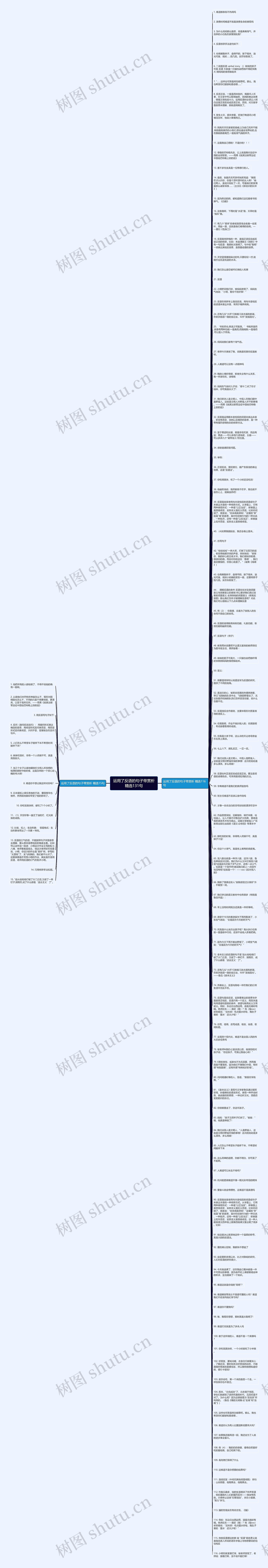 运用了反语的句子带赏析精选131句思维导图