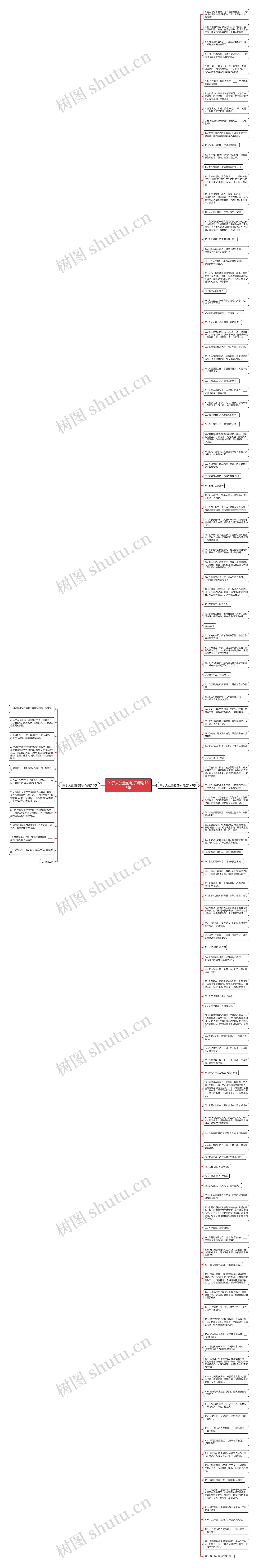 关于大肚量的句子精选135句思维导图