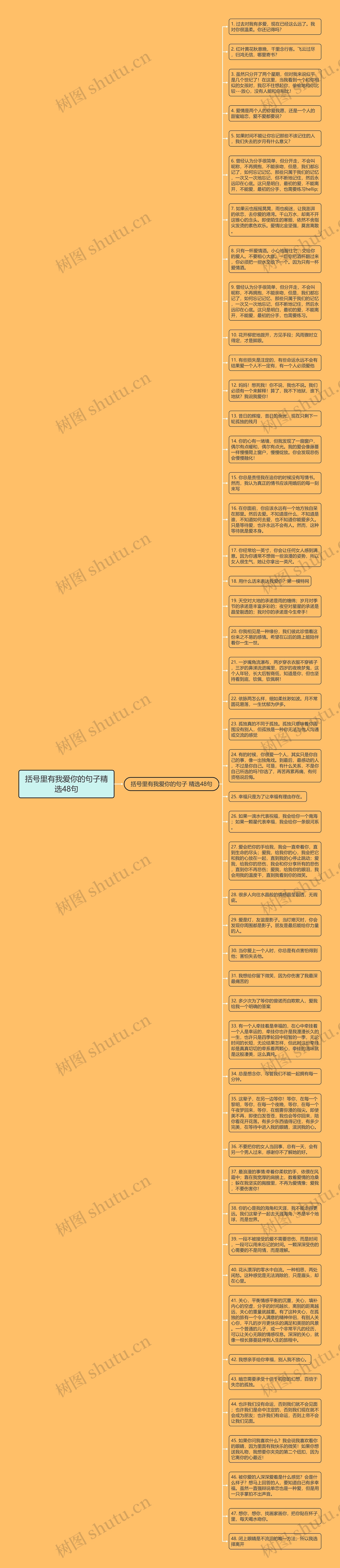括号里有我爱你的句子精选48句