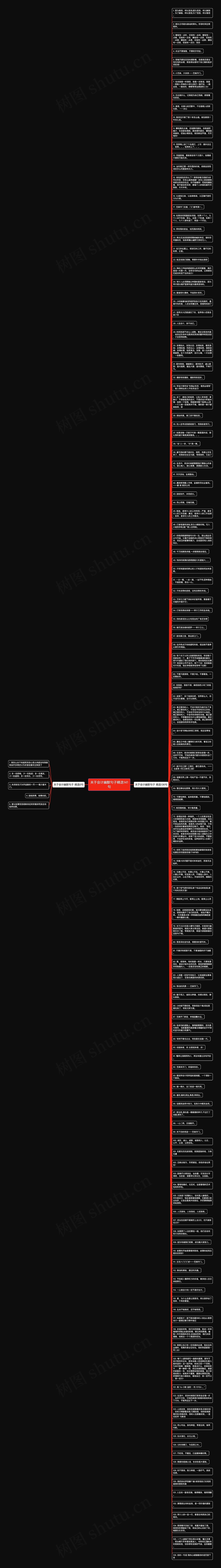 关于会计幽默句子精选141句思维导图