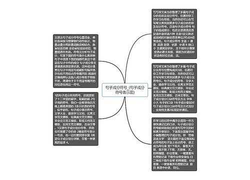 句子成分符号_(句子成分符号表示图)