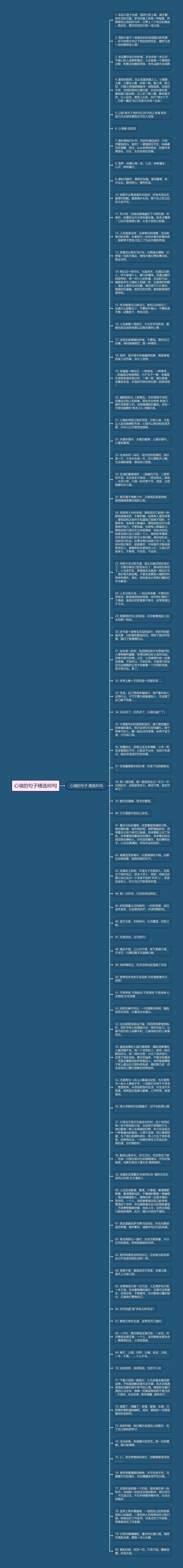 心境的句子精选80句