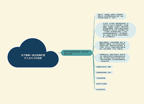 关于感谢一线抗疫情的医护人员句子的信息