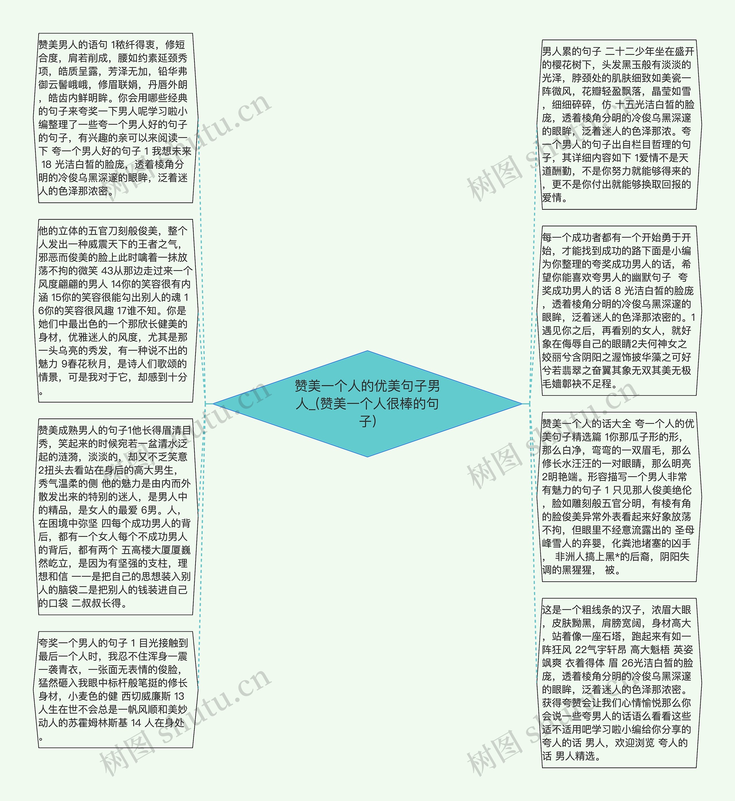 赞美一个人的优美句子男人_(赞美一个人很棒的句子)