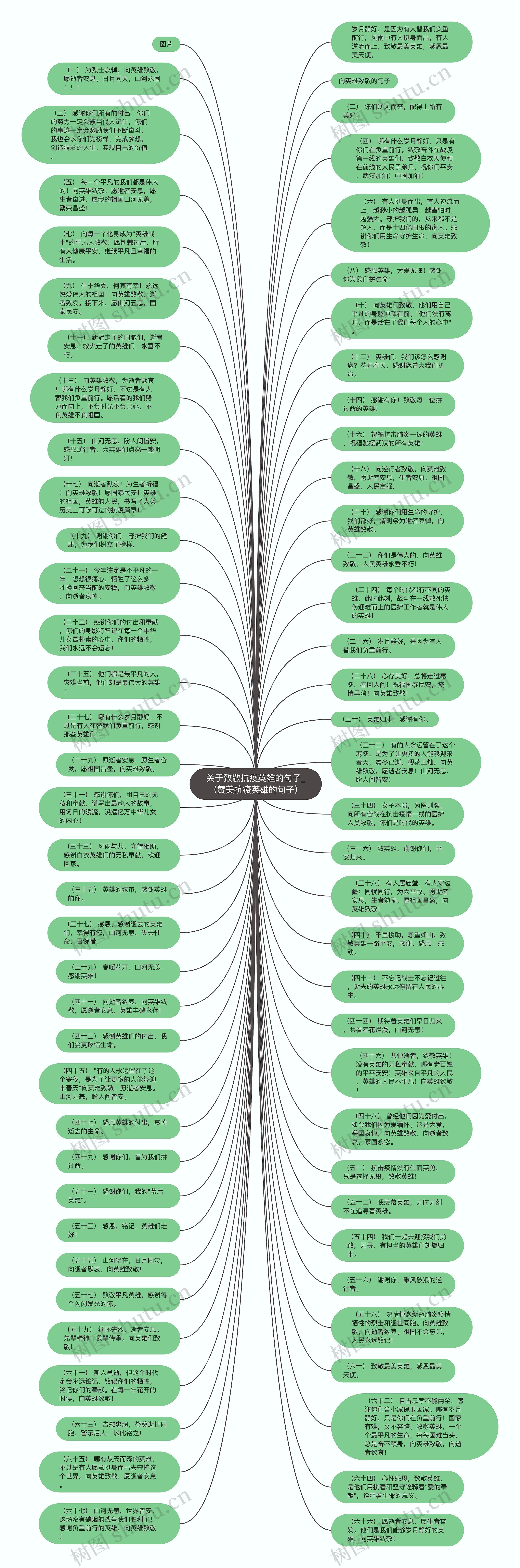 关于致敬抗疫英雄的句子_(赞美抗疫英雄的句子)思维导图