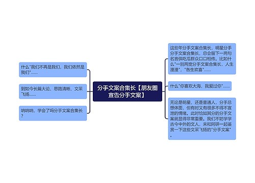 分手文案合集长【朋友圈宣告分手文案】