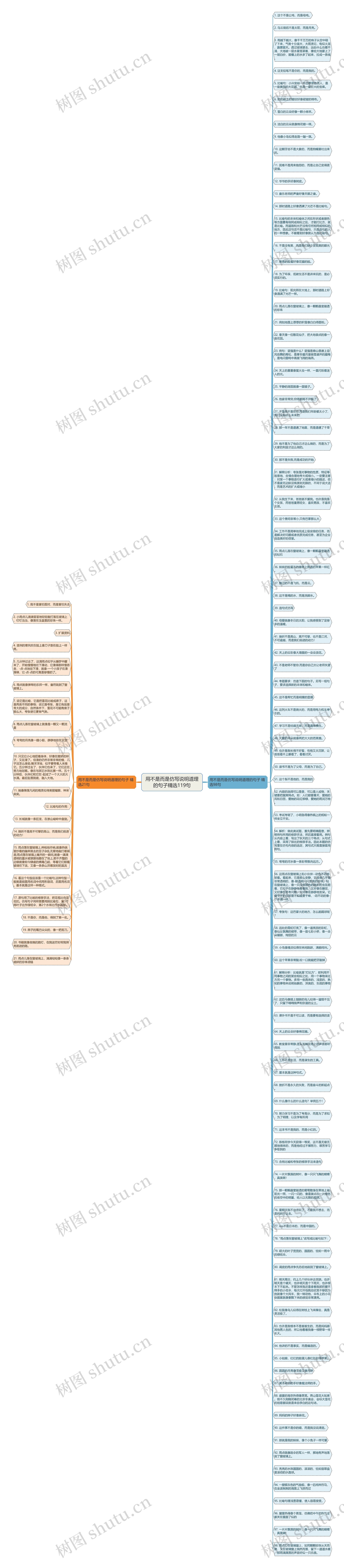 用不是而是仿写说明道理的句子精选119句
