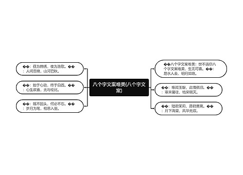 八个字文案唯美(八个字文案)