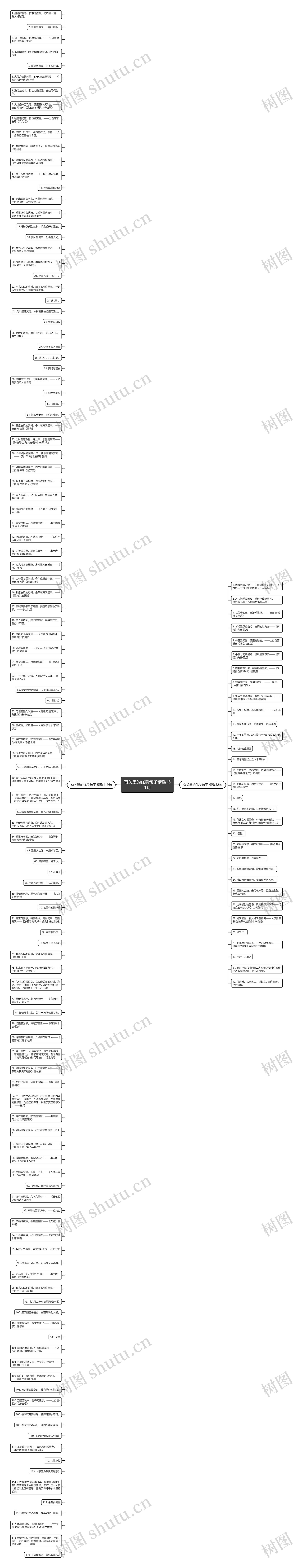 有关墨的优美句子精选151句思维导图