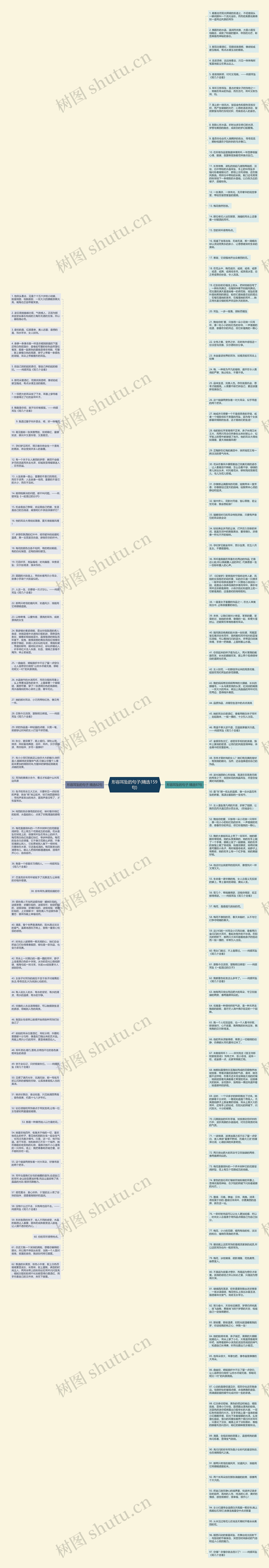 形容耳坠的句子(精选159句)思维导图