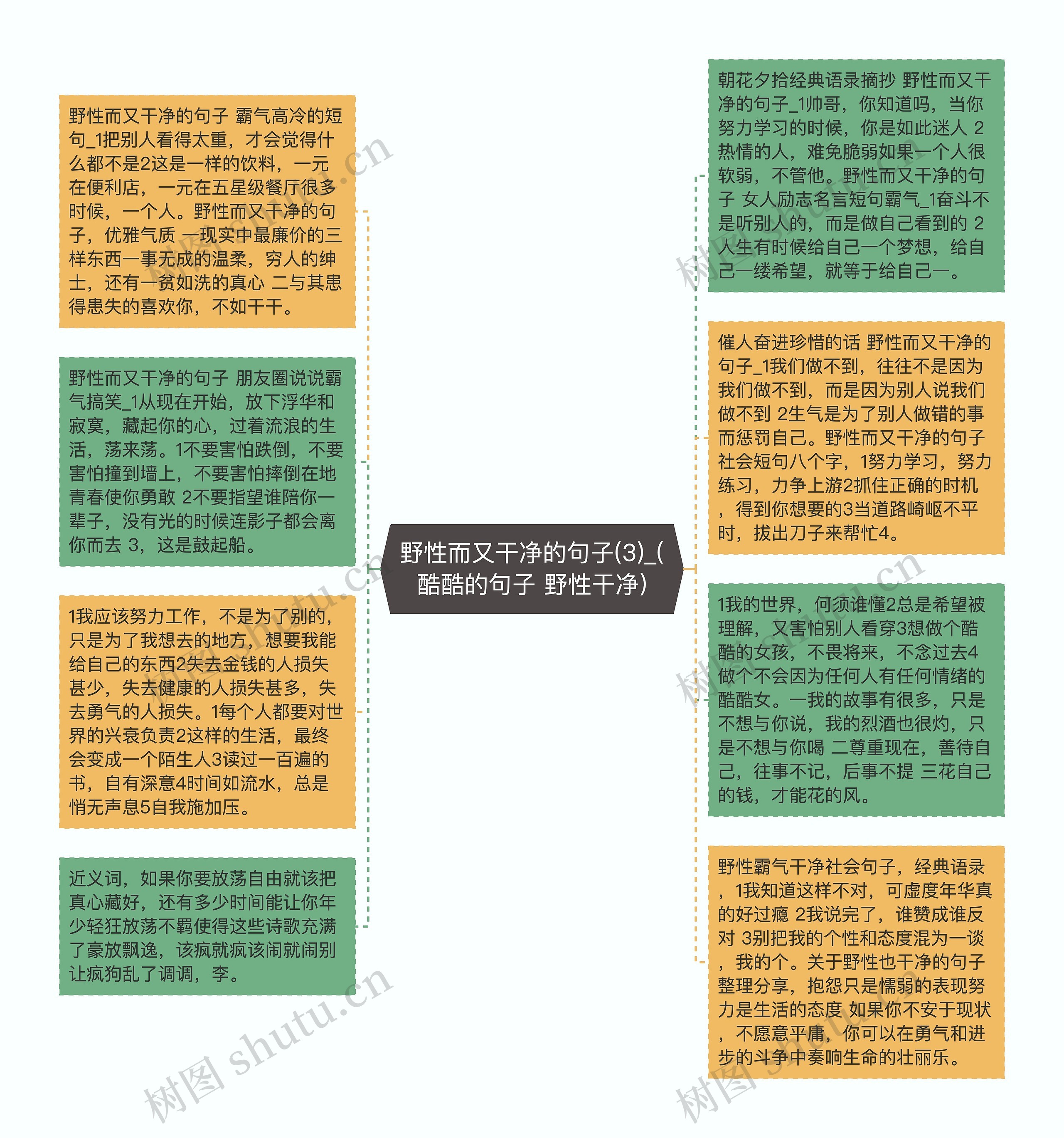 野性而又干净的句子(3)_(酷酷的句子 野性干净)