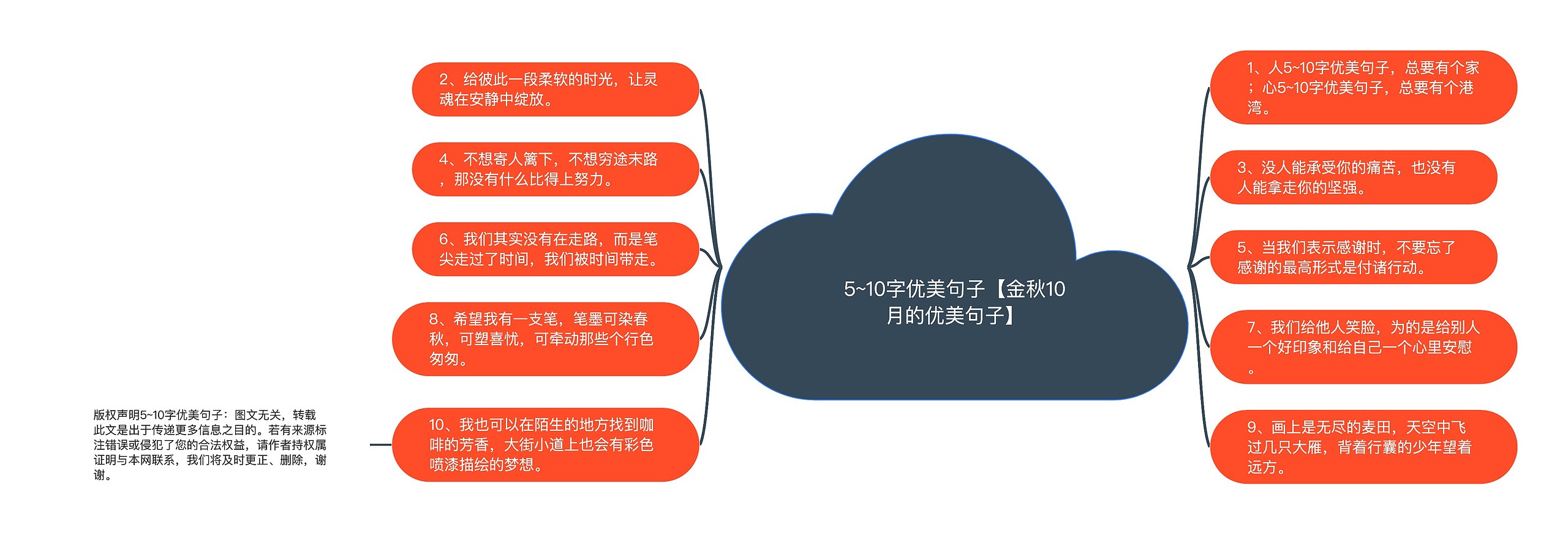5~10字优美句子【金秋10月的优美句子】 5~10字优美句子【金秋10月的优美句子】