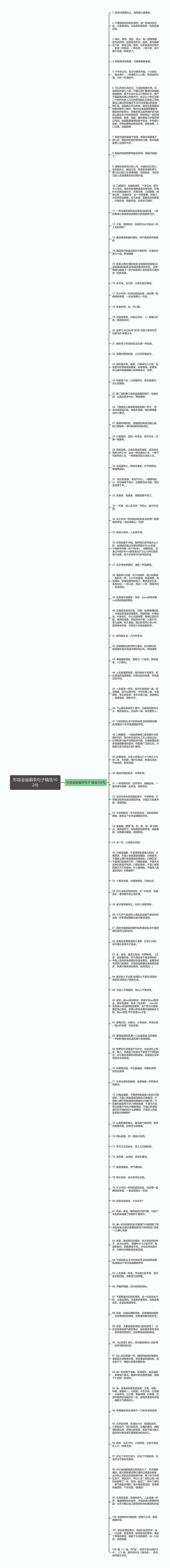 形容金骏眉茶句子精选102句思维导图