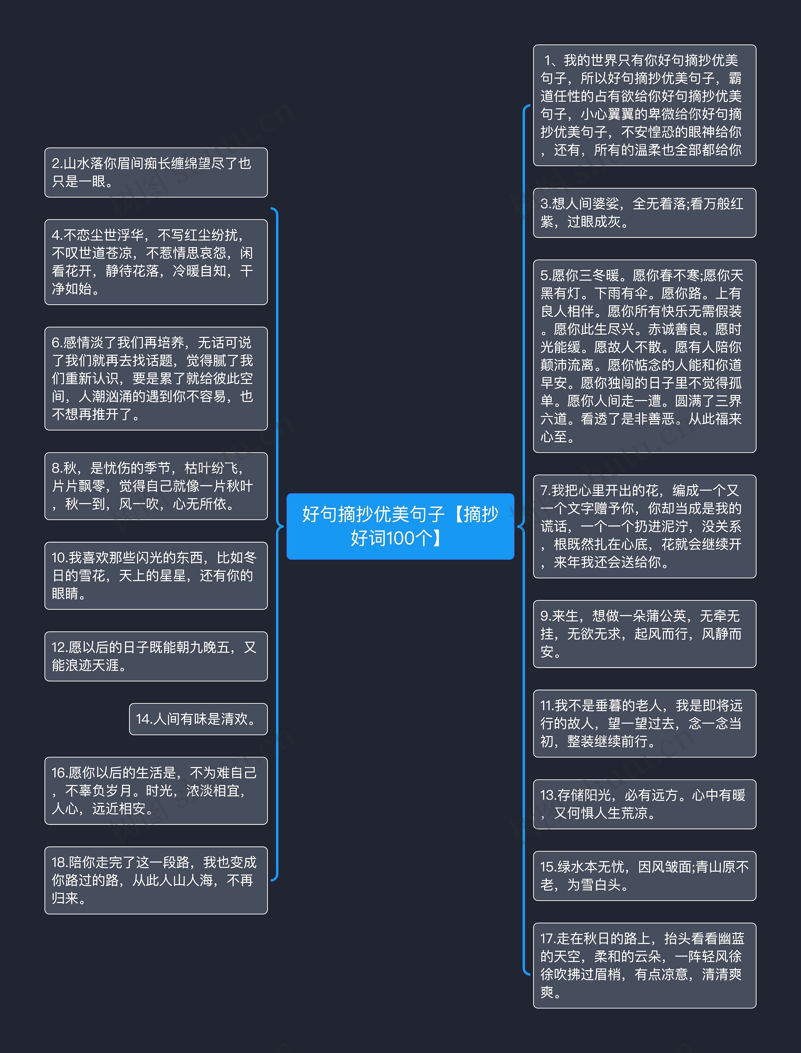 好句摘抄优美句子【摘抄好词100个】