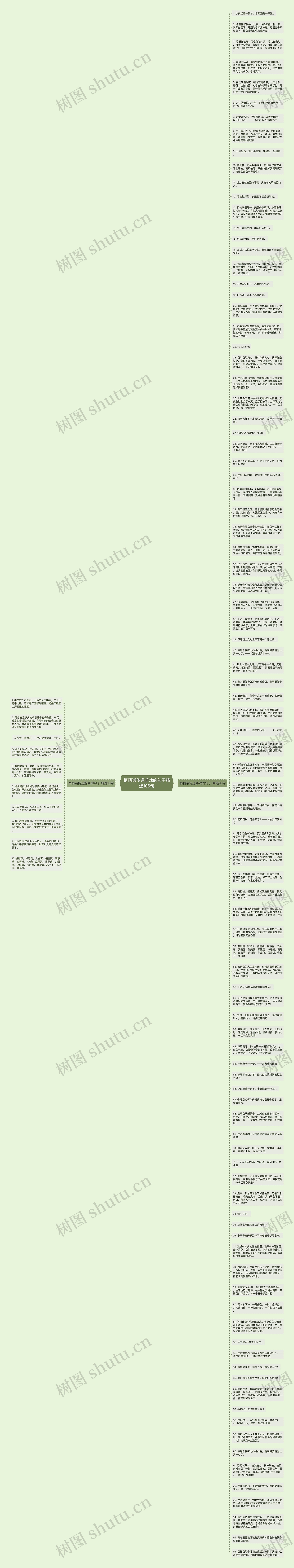 悄悄话传递游戏的句子精选106句思维导图
