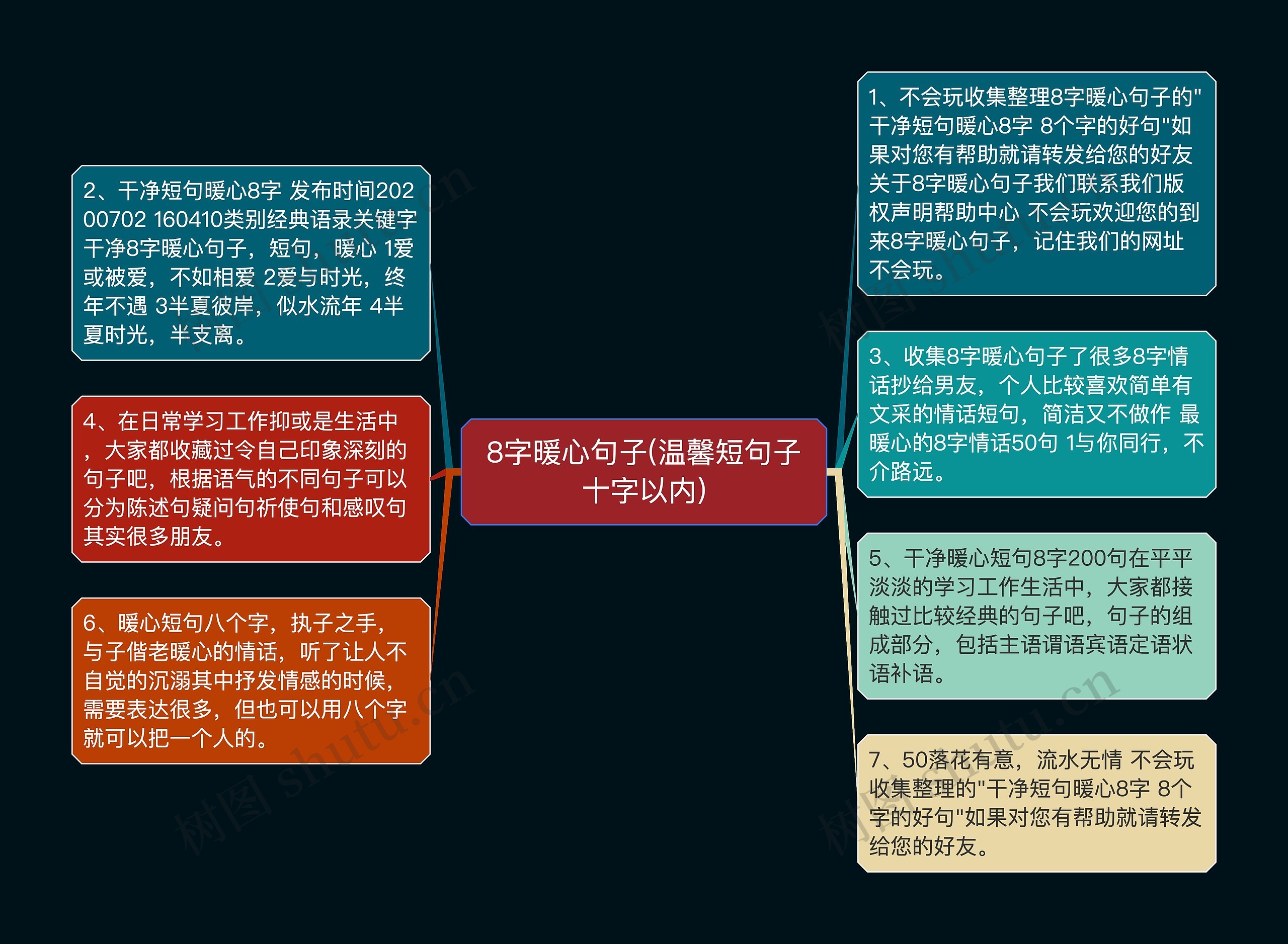 8字暖心句子(温馨短句子十字以内)