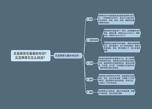 买翡翠原石看哪些特征？买翡翠原石怎么挑选？