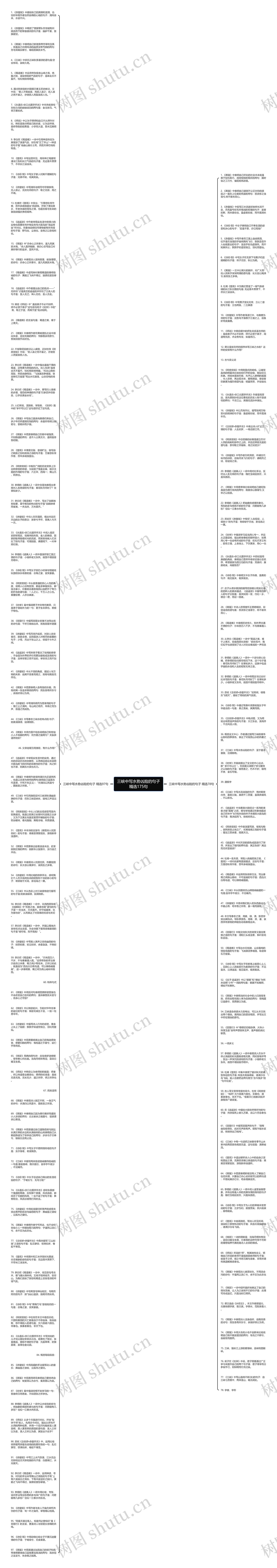 三峡中写水势凶险的句子精选175句思维导图
