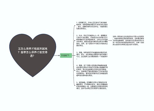 玉怎么保养才能越来越亮？翡翠怎么保养才能变得透？