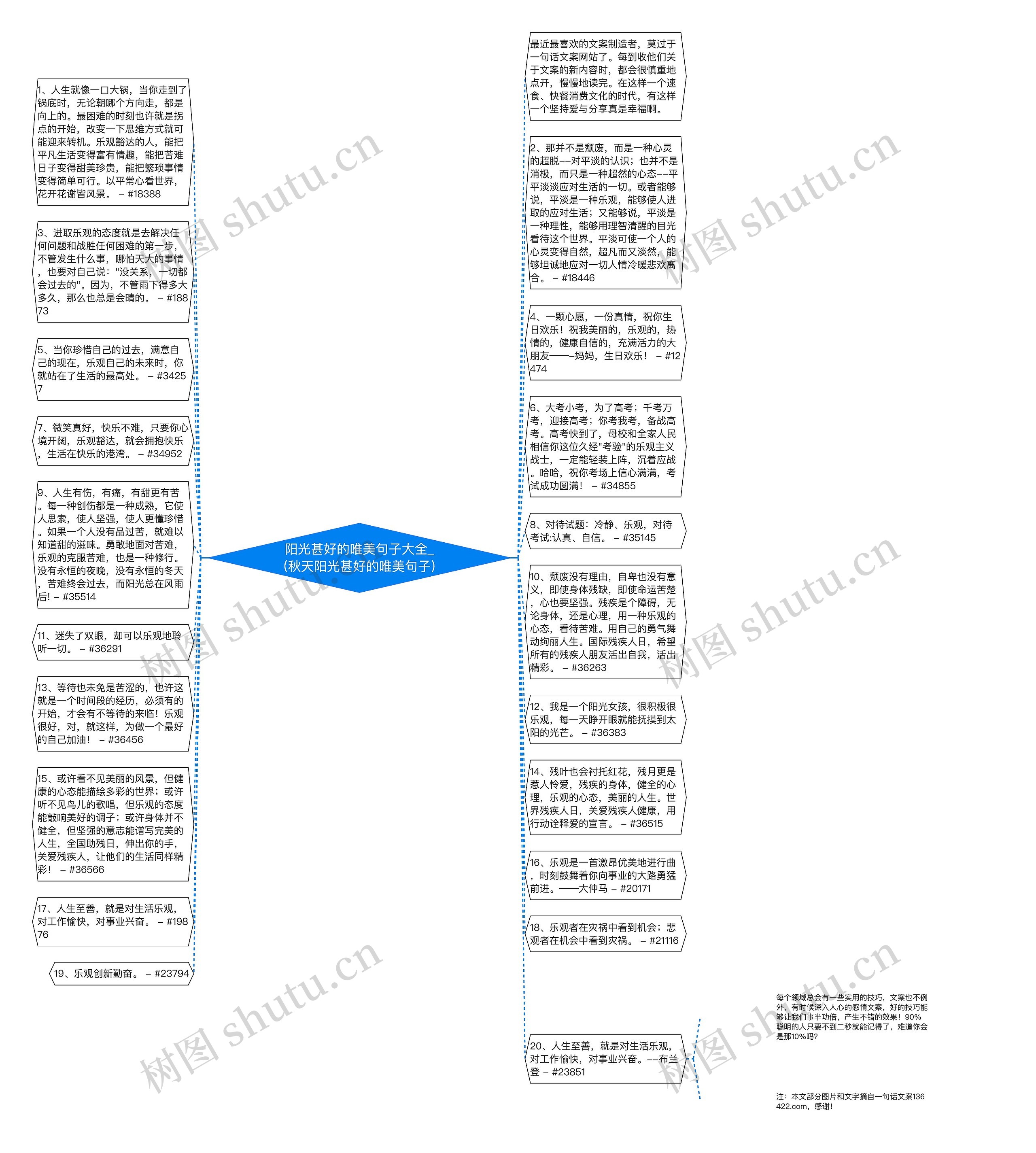 阳光甚好的唯美句子大全_(秋天阳光甚好的唯美句子)思维导图