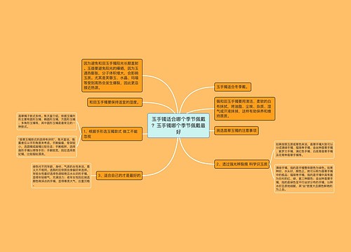 玉手镯适合哪个季节佩戴？玉手镯哪个季节佩戴最好