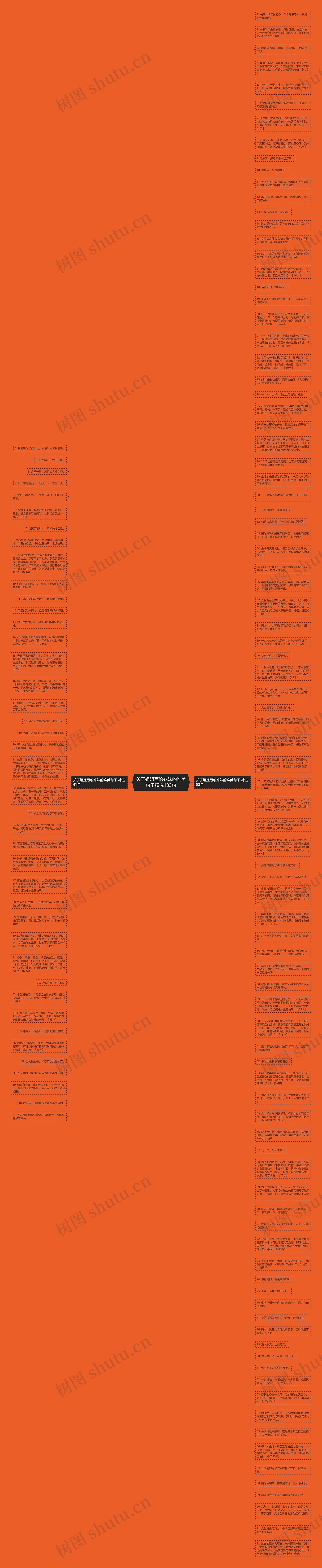 关于姐姐写给妹妹的唯美句子精选133句思维导图