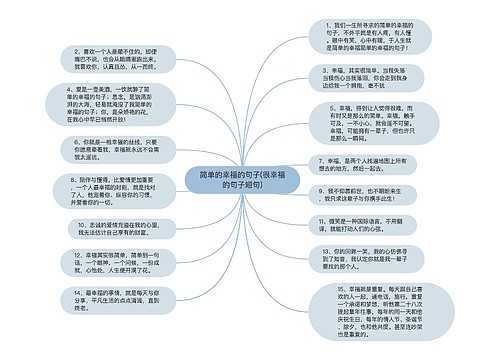 简单的幸福的句子(很幸福的句子短句)