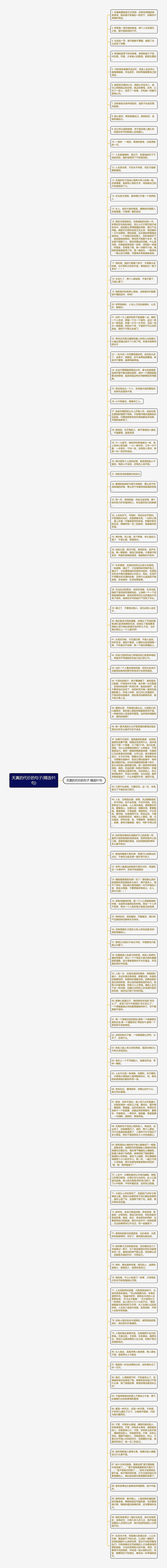 天真的代价的句子(精选91句)思维导图