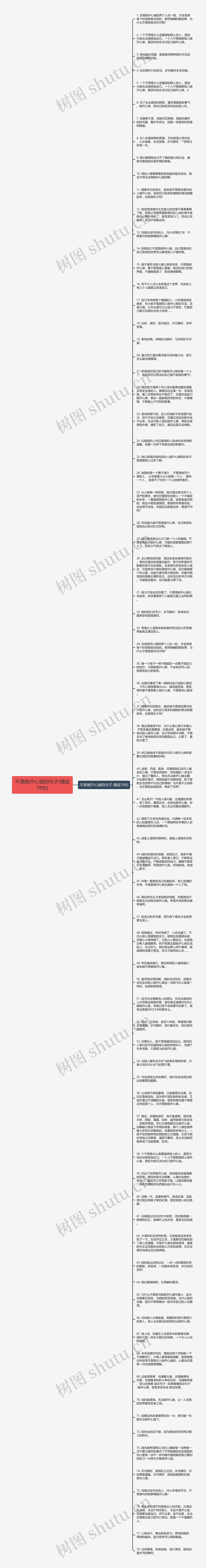 不愿敞开心扉的句子(精选78句)思维导图