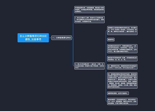 怎么分辨翡翠原石种水和颜色_注意事项