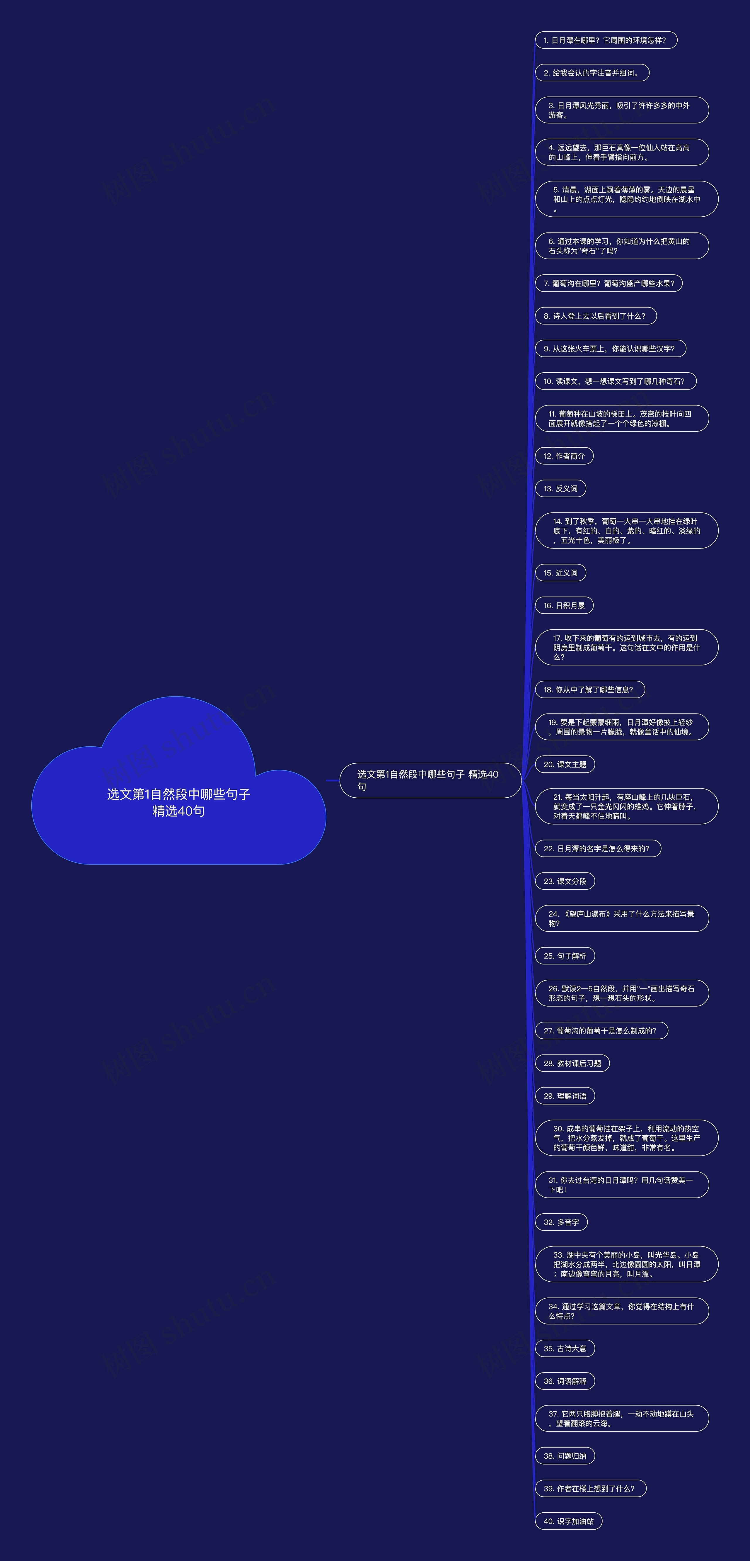 选文第1自然段中哪些句子精选40句 选文第1自然段中哪些句子精选40句