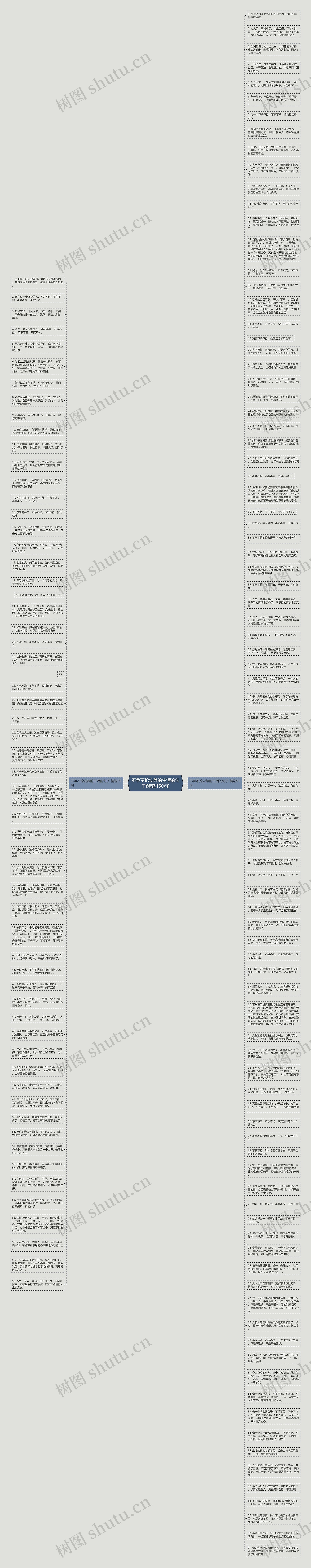 不争不抢安静的生活的句子(精选150句)思维导图