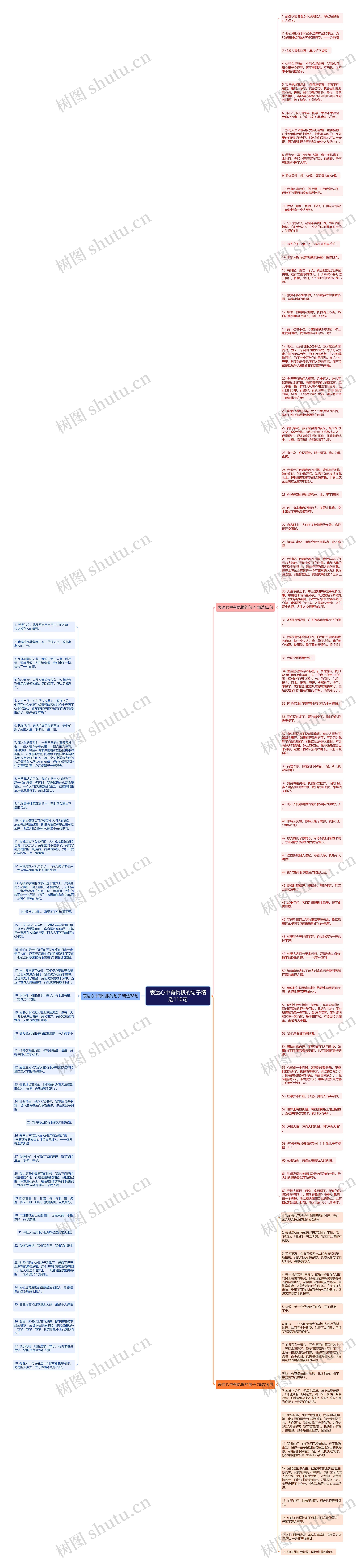 表达心中有仇恨的句子精选116句思维导图