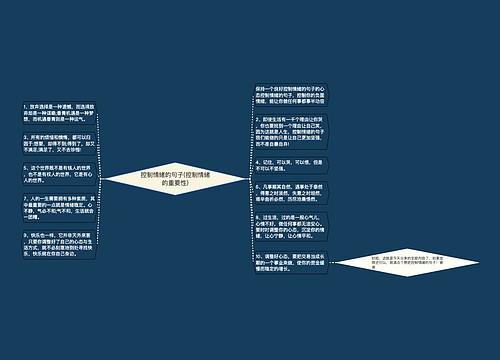 控制情绪的句子(控制情绪的重要性)
