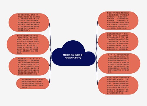 赞美家乡的句子超短【一句简短的风景句子】