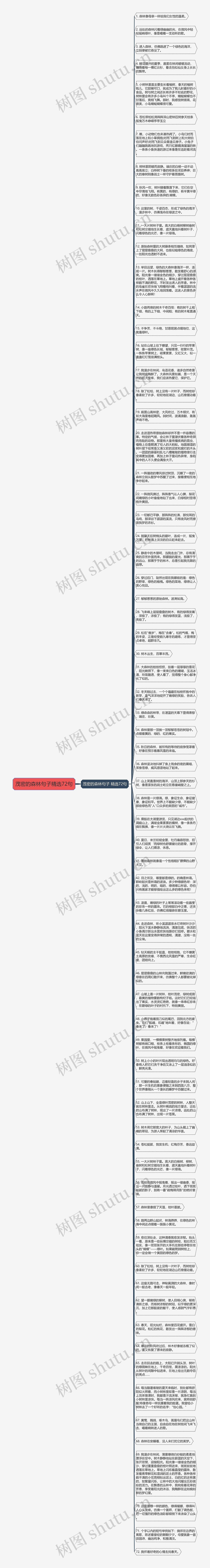 茂密的森林句子精选72句