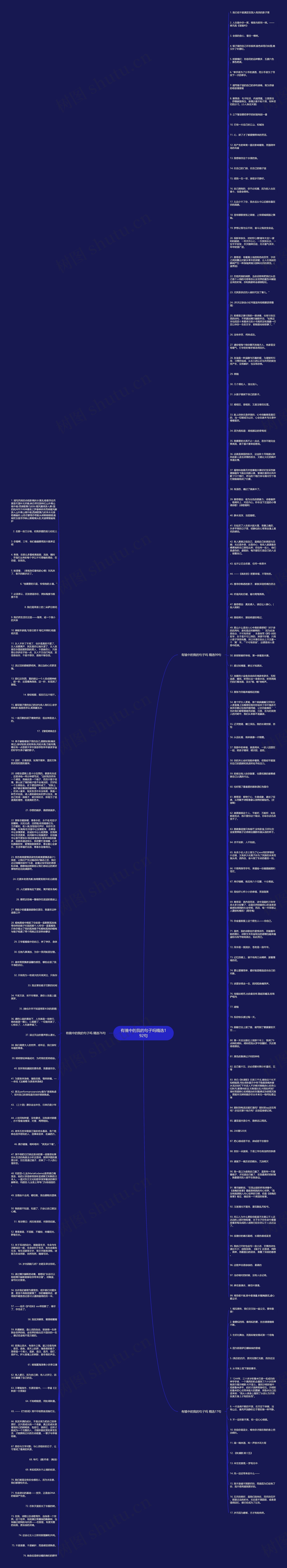有镜中的我的句子吗精选192句思维导图高清图 有镜中的我的句子吗精选192句思维导图