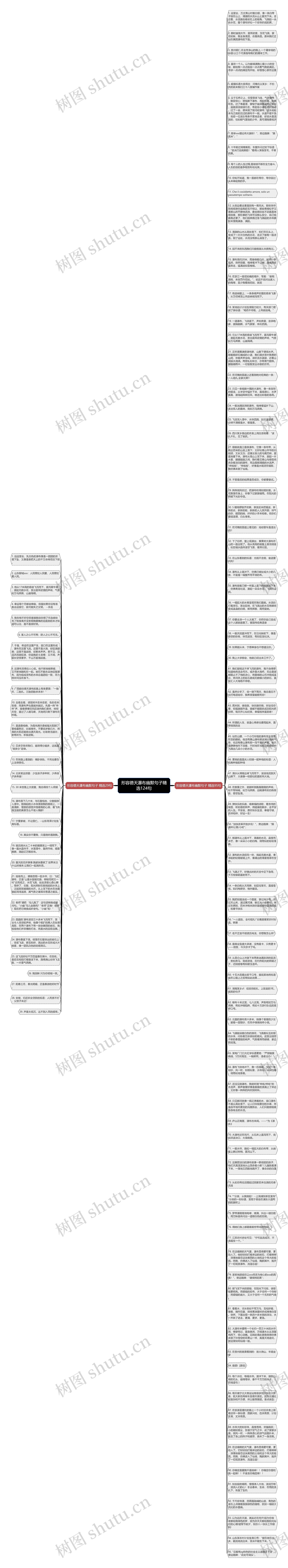 形容德天瀑布幽默句子精选124句思维导图