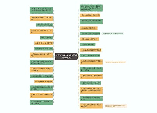 九三班毕业文案(杨九三睡前故事文案)