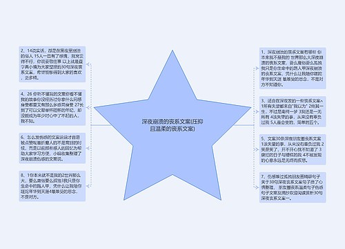 深夜崩溃的丧系文案(压抑且温柔的丧系文案)