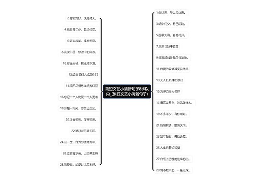 简短文艺小清新句子8字以内_(旅行文艺小清新句子)