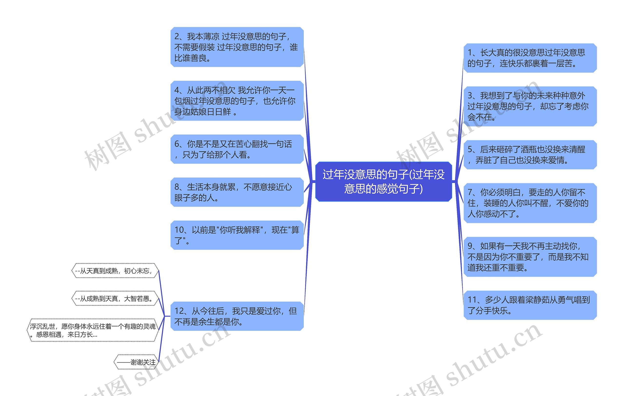 过年没意思的句子(过年没意思的感觉句子)