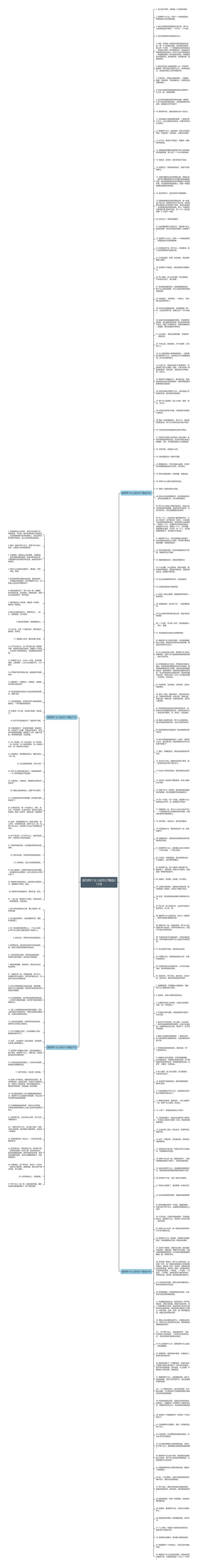 描写两个女儿的句子精选212句思维导图