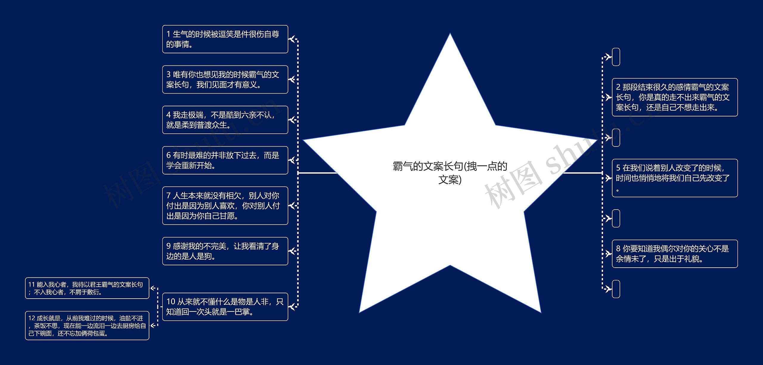 霸气的文案长句(拽一点的文案)