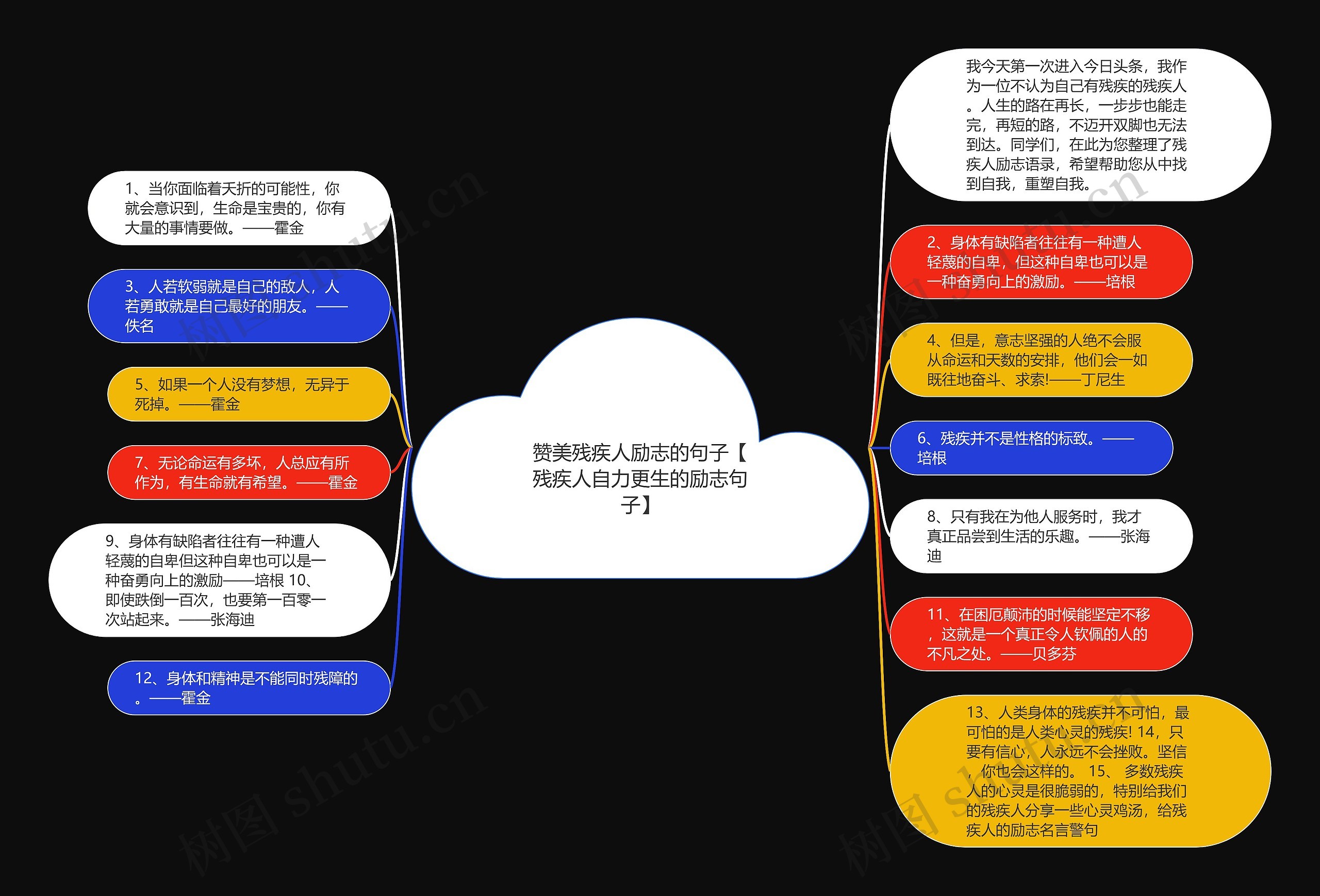 赞美残疾人励志的句子【残疾人自力更生的励志句子】