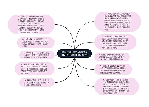 优美的句子摘抄(小学优美的句子经典优美语句摘抄)