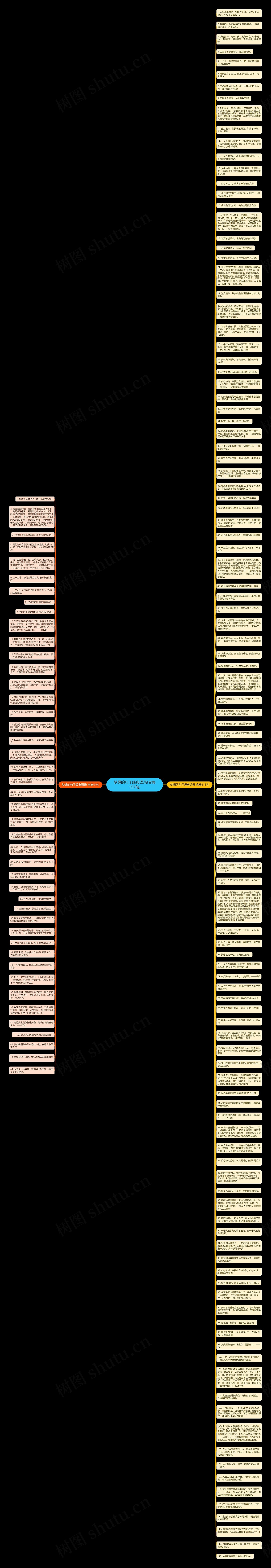 梦想的句子经典语录(合集157句)思维导图