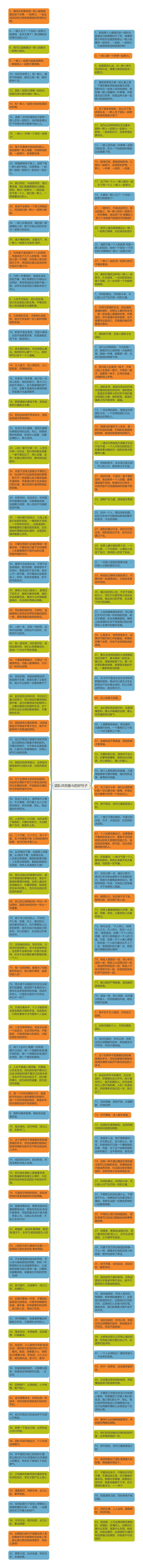 团队共同奋斗的好句子 